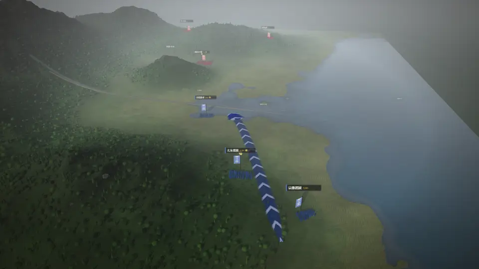 石垣原の戦い(超精密3D)